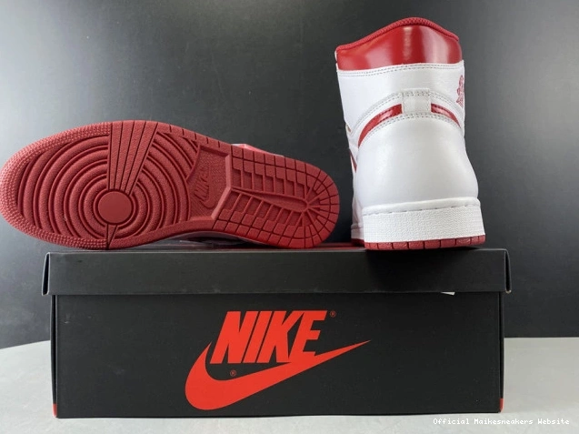 Official Maikesneakers 1 Metallic Air Jordan (2017) Red Retro 555088-103 0808